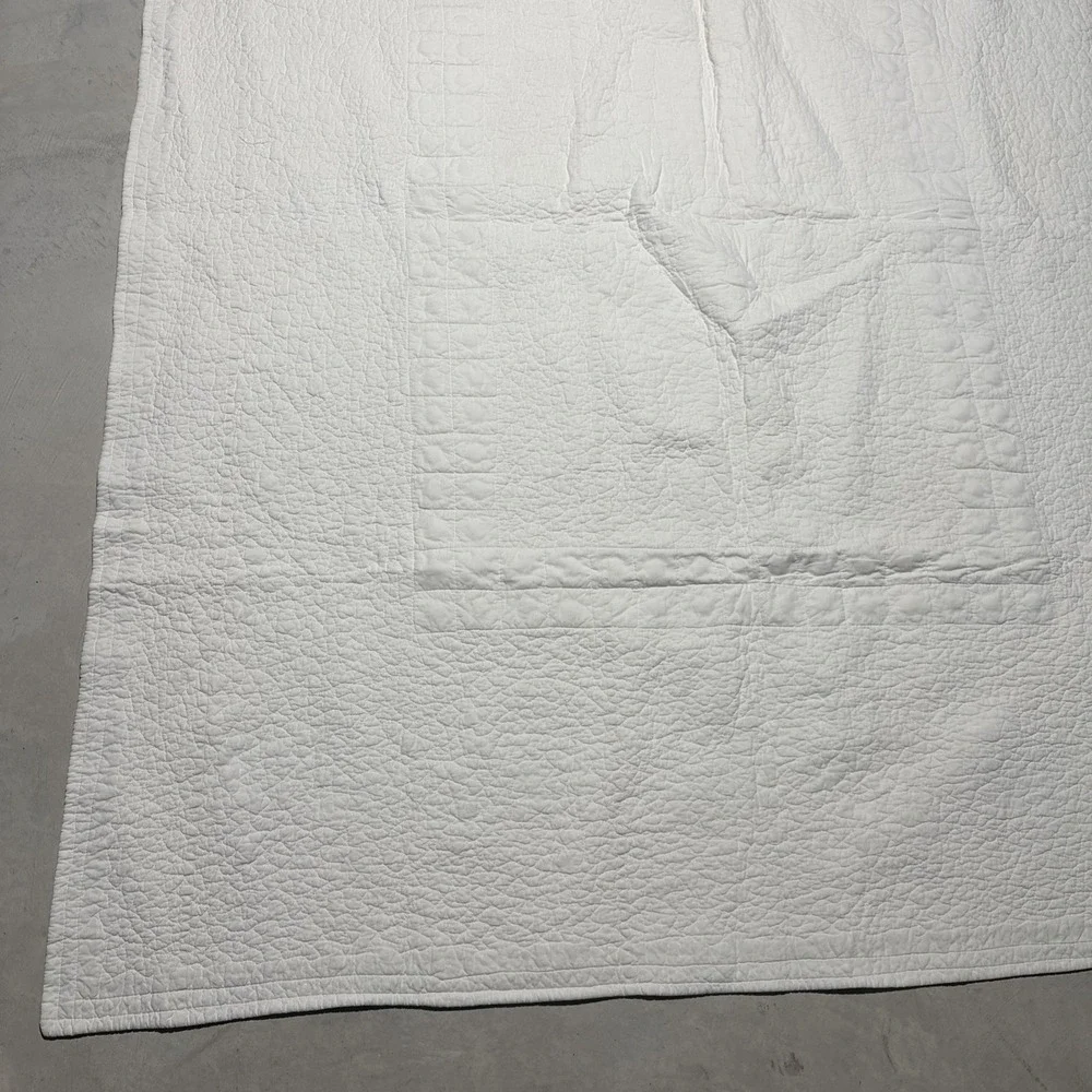 Vintage YO YO Quilt JC Penny Patchwork 67